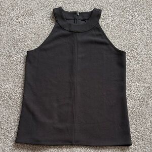 Ann Taylor, Elegant Black Sleeveless Top, Excellent Condition, Size XS